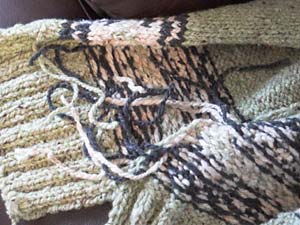 Fair isle ends
