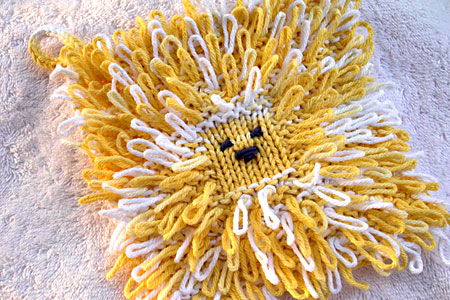 Grrr washcloth